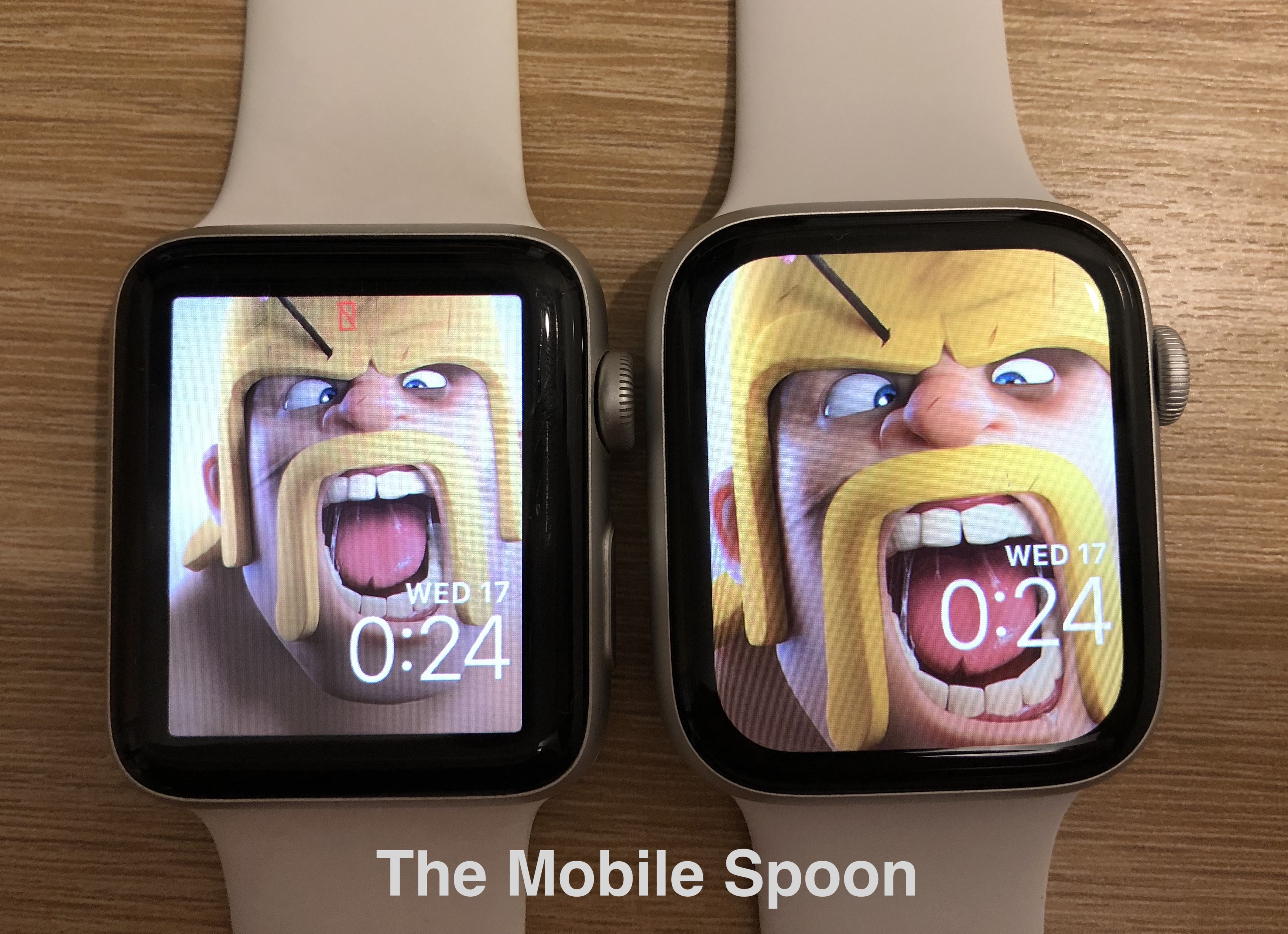 Can you tell the difference between Apple Watch Series 4 (44mm